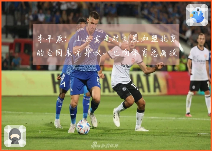 李平康：山东女足对刘晨加盟北京的合同表示异议，已向体育总局投诉