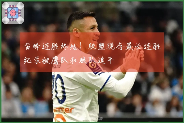 黄蜂连胜终结！联盟现存最长连胜纪录被鹰队和狼队追平